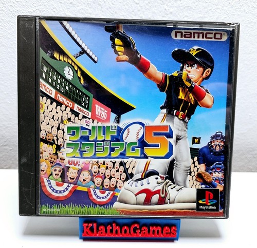 World stadium ps1 psx - stadium, ntsc-j