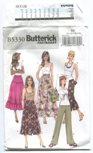 Gonna pantaloni butterick - pantaloni,