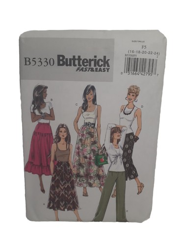Butterick b5330 modello cucito - butterick,